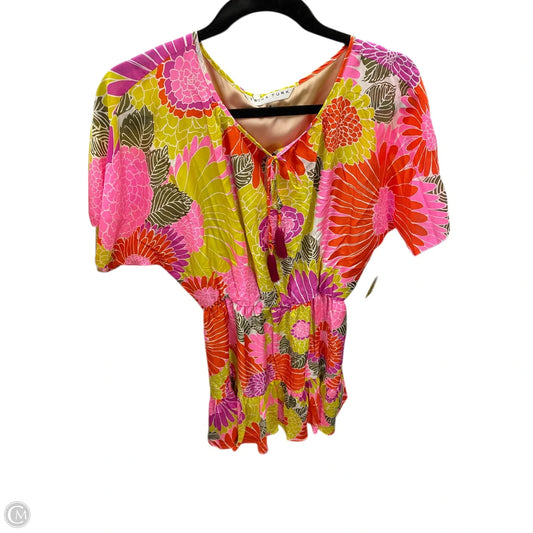 Dress Casual Short By Trina Turk In Floral Print, Size: M