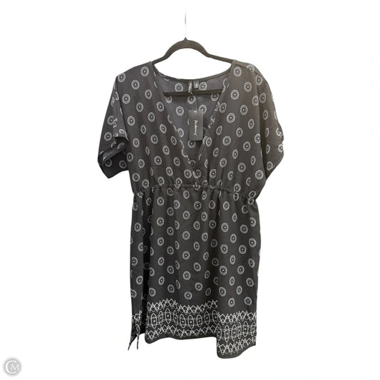 Swimwear Cover-up By Clothes Mentor In Black, Size: Xl