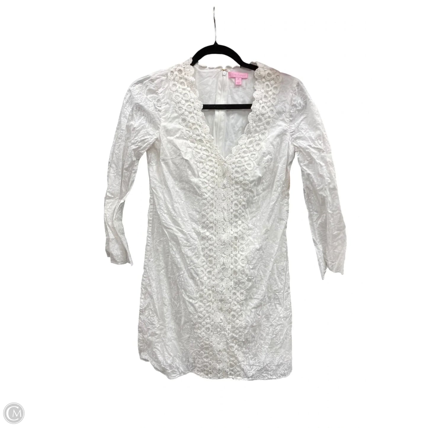 Dress Designer By Lilly Pulitzer In White, Size: Xs