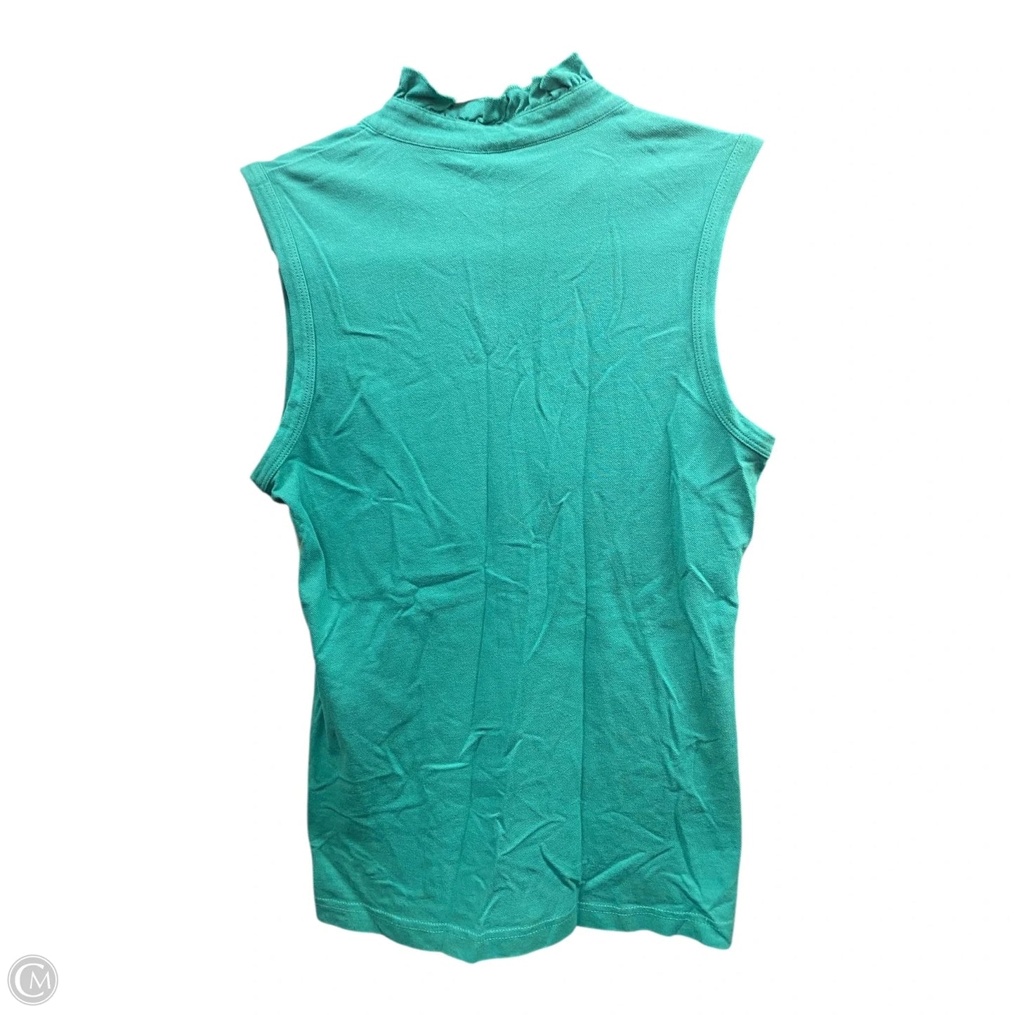 Top Sleeveless Designer By Tory Burch In Green, Size: S