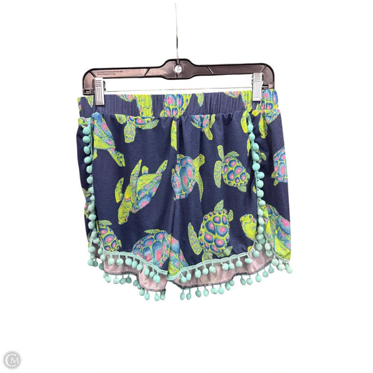 Shorts By Simply Southern In Animal Print, Size: Xl