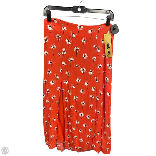 Skirt Maxi By Maeve In Floral Print, Size: 8