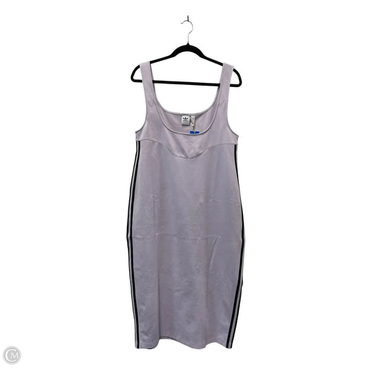 Athletic Dress By Adidas In Purple, Size: 1x