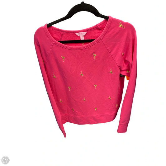 Top Long Sleeve Designer By Lilly Pulitzer In Animal Print, Size: L