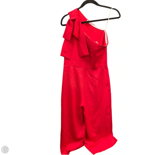 Jumpsuit By Clothes Mentor In Red, Size: 4