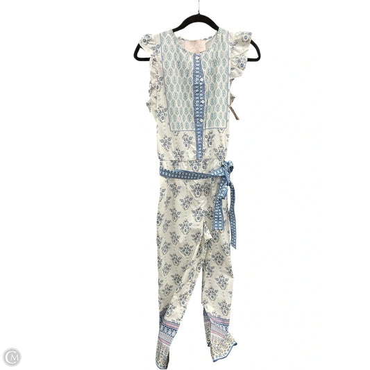Jumpsuit By Clothes Mentor In Floral Print, Size: 4