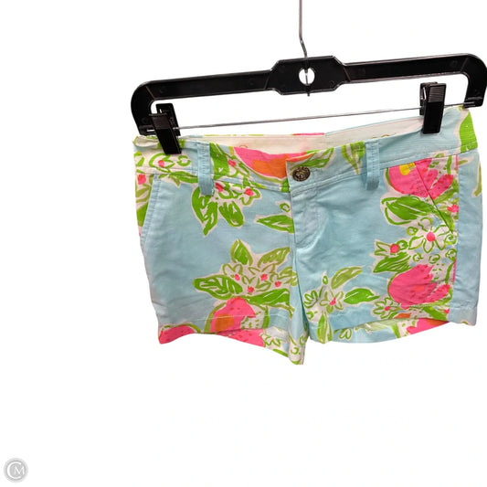 Shorts Designer By Lilly Pulitzer In Floral Print, Size: Xxs