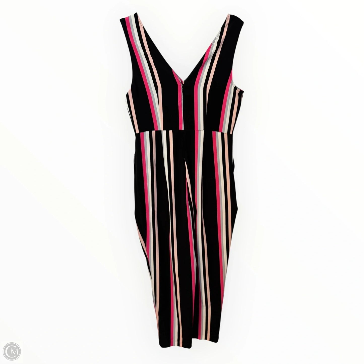 Jumpsuit By Express In Striped Pattern, Size: S