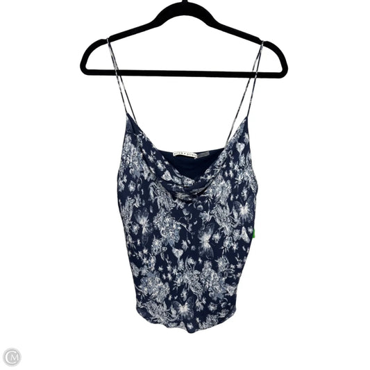 Top Sleeveless Designer By Alice + Olivia In Animal Print, Size: L