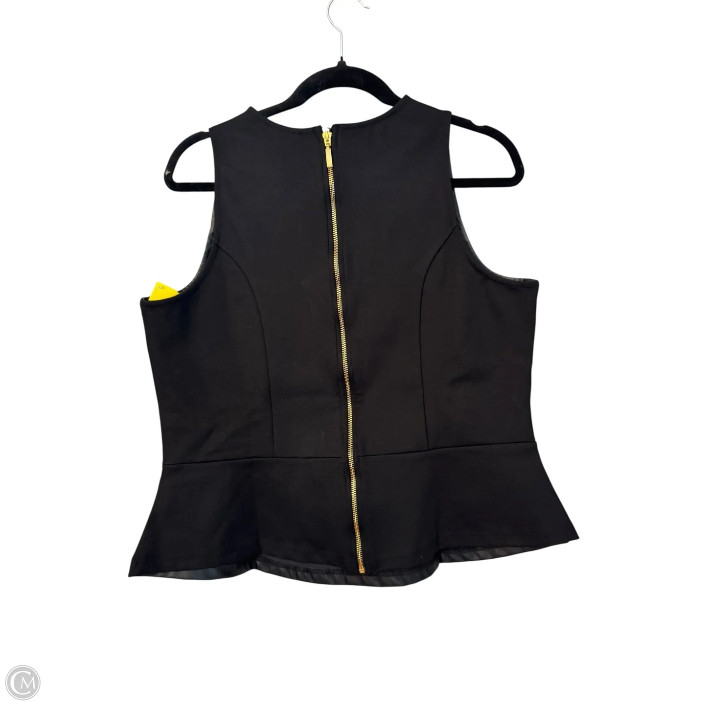 Top Sleeveless By Clothes Mentor In Black, Size: Xl