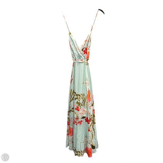 Dress Casual Maxi By Lulus In Floral Print, Size: S