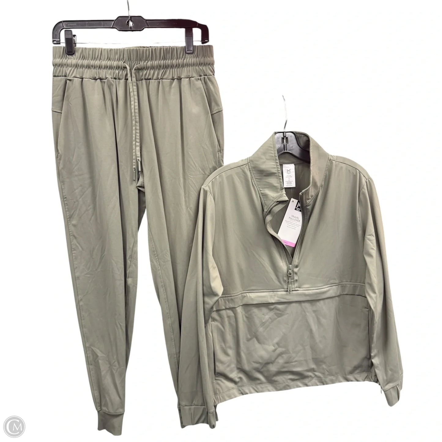 Lounge Set Pants By Members Mark In Green, Size: S