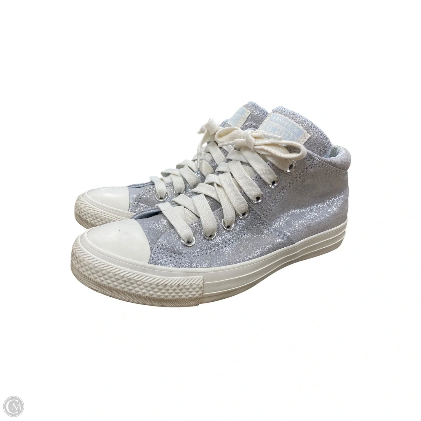 Shoes Sneakers By Converse In Silver, Size: 7
