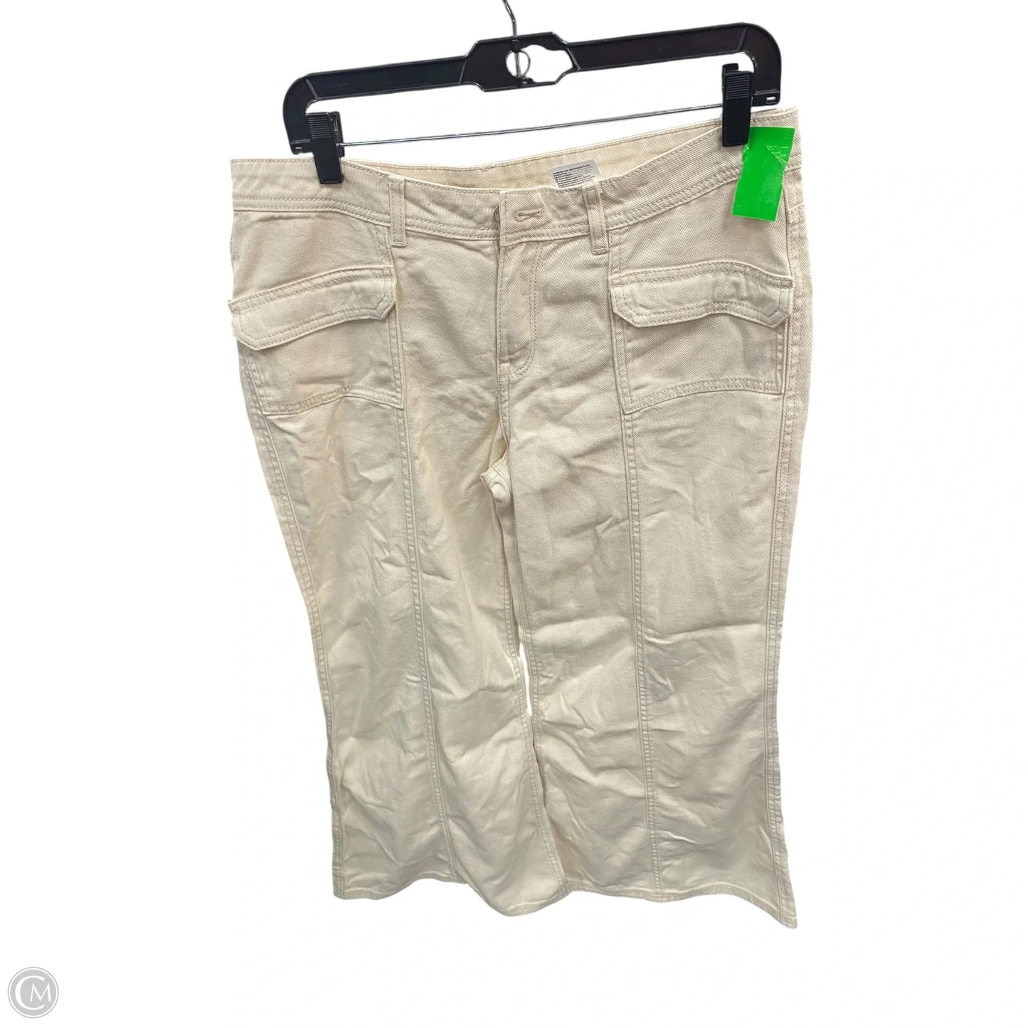 Pants Wide Leg By Divided In Cream, Size: 10
