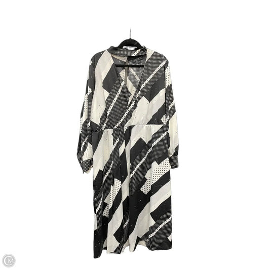 Dress Casual Midi By Eloquii In Polkadot Pattern, Size: 22