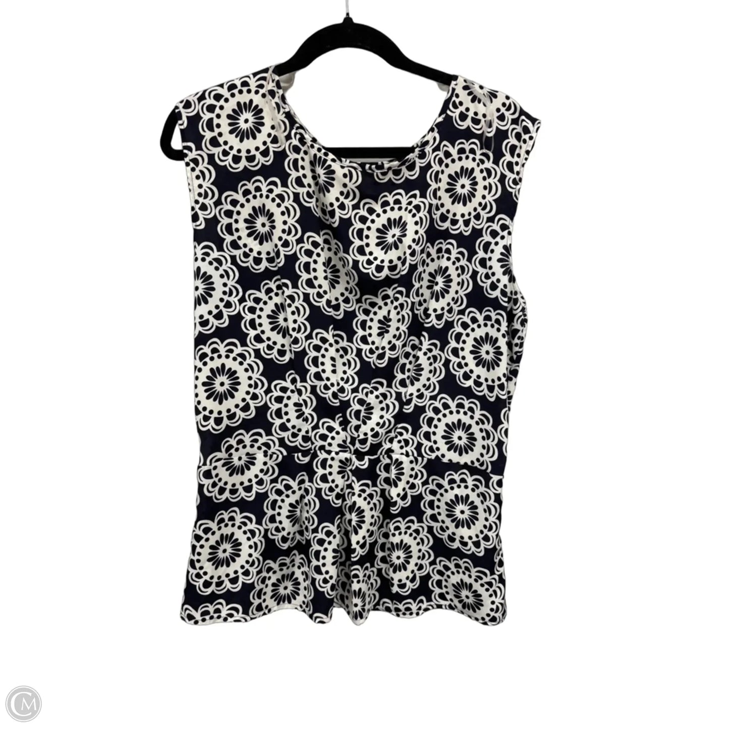Top Sleeveless By Clothes Mentor In Floral Print, Size: Xl