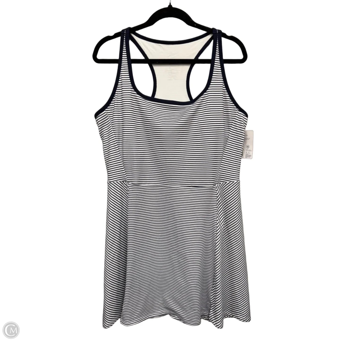 Athletic Dress By Jockey In Striped Pattern, Size: Xl