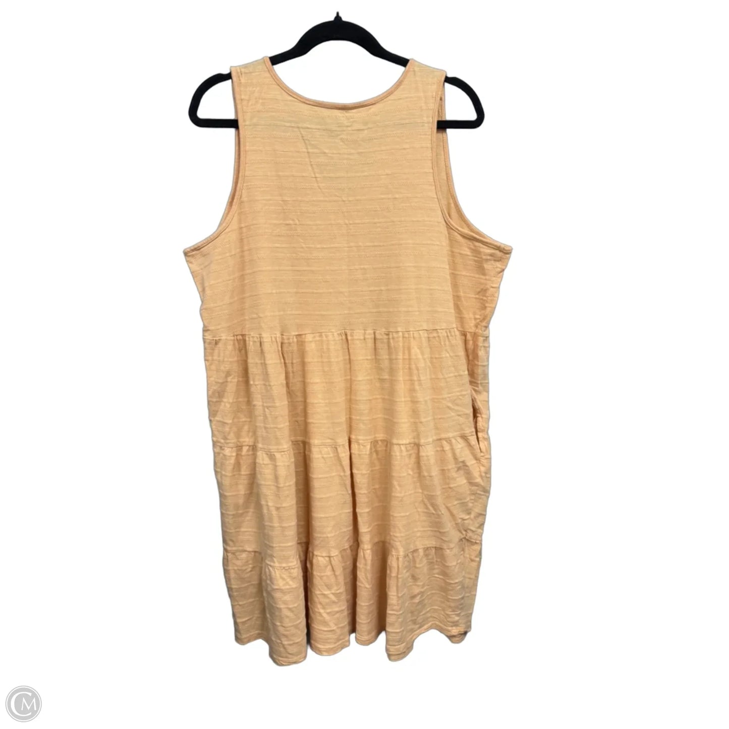 Dress Casual Short By Sonoma In Peach, Size: Xxl