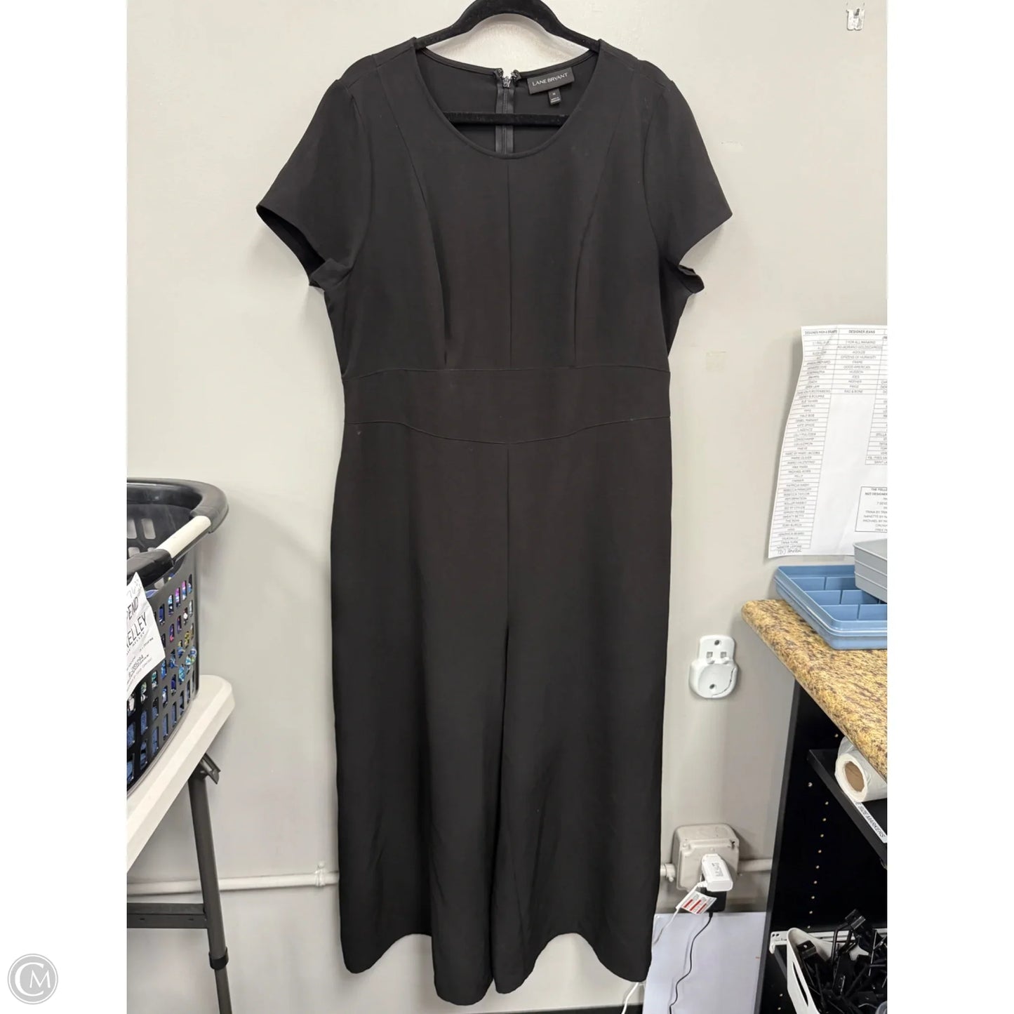 Jumpsuit By Lane Bryant In Black, Size: 16