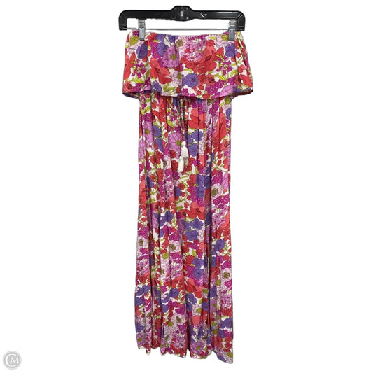 Dress Casual Maxi By Japna In Floral Print, Size: Xs