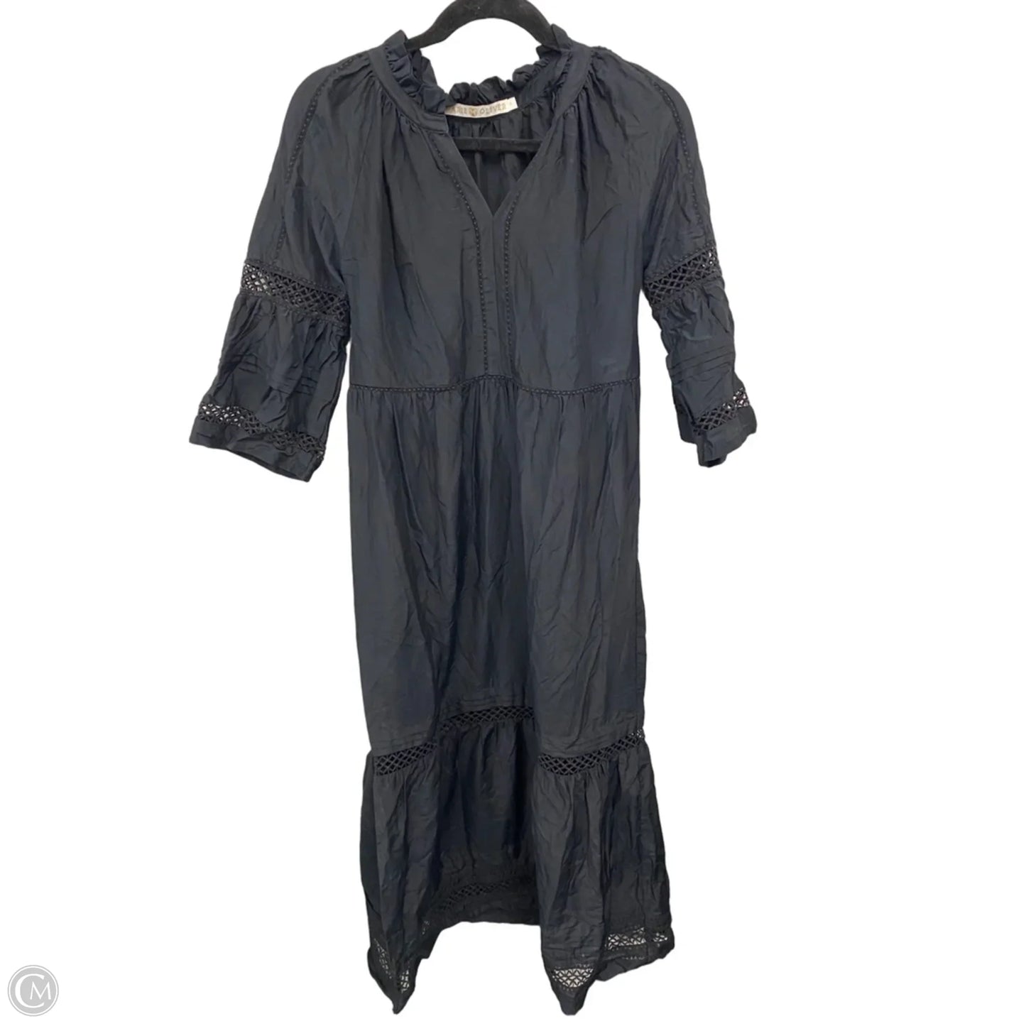 Dress Casual Maxi By Marie Oliver In Black, Size: M
