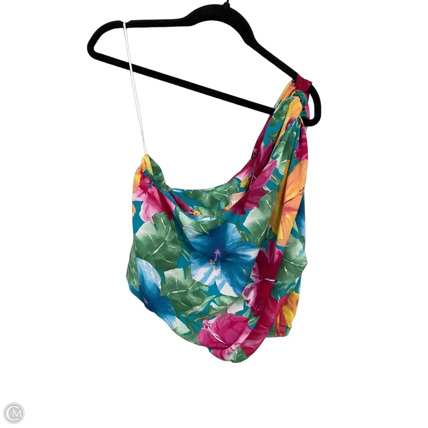 Top Sleeveless By Mumu In Tropical Print, Size: Xxl