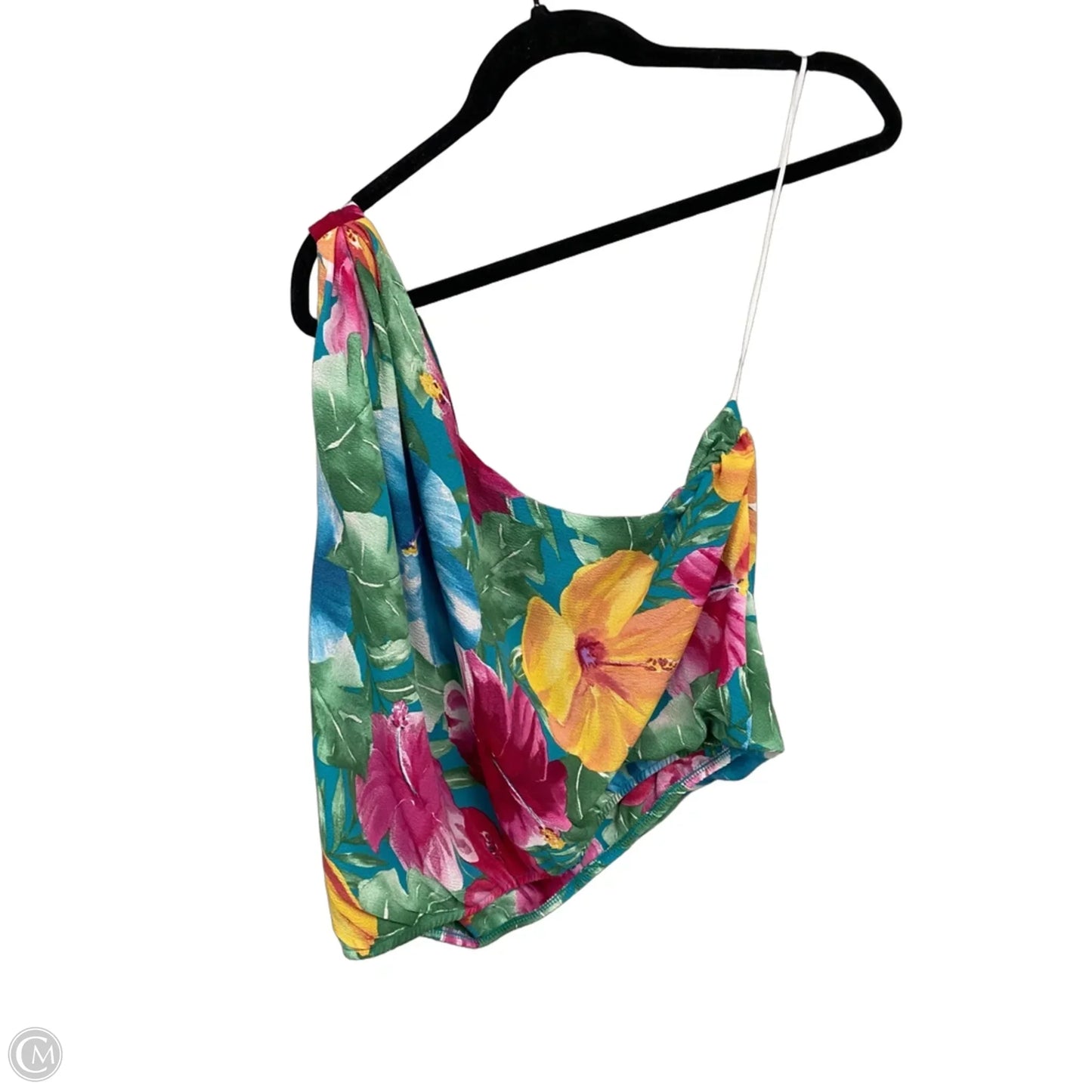 Top Sleeveless By Mumu In Tropical Print, Size: Xxl