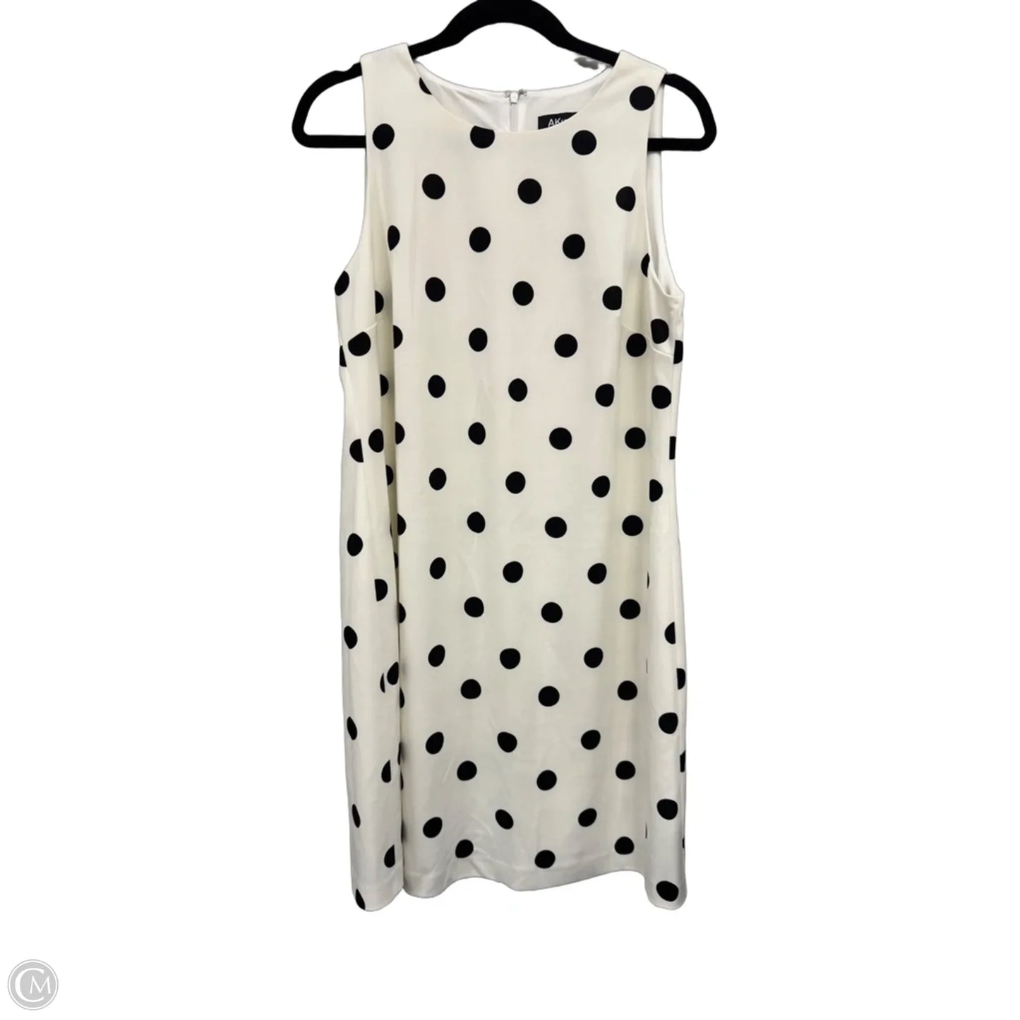 Dress Casual Short By Anne Klein In Polkadot Pattern, Size: L