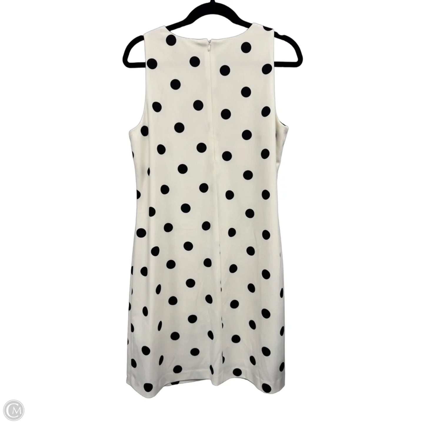 Dress Casual Short By Anne Klein In Polkadot Pattern, Size: L