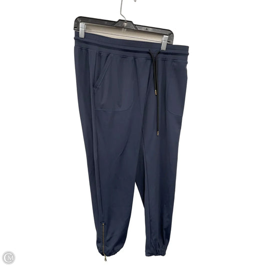 Athletic Pants By Zyia In Navy, Size: L
