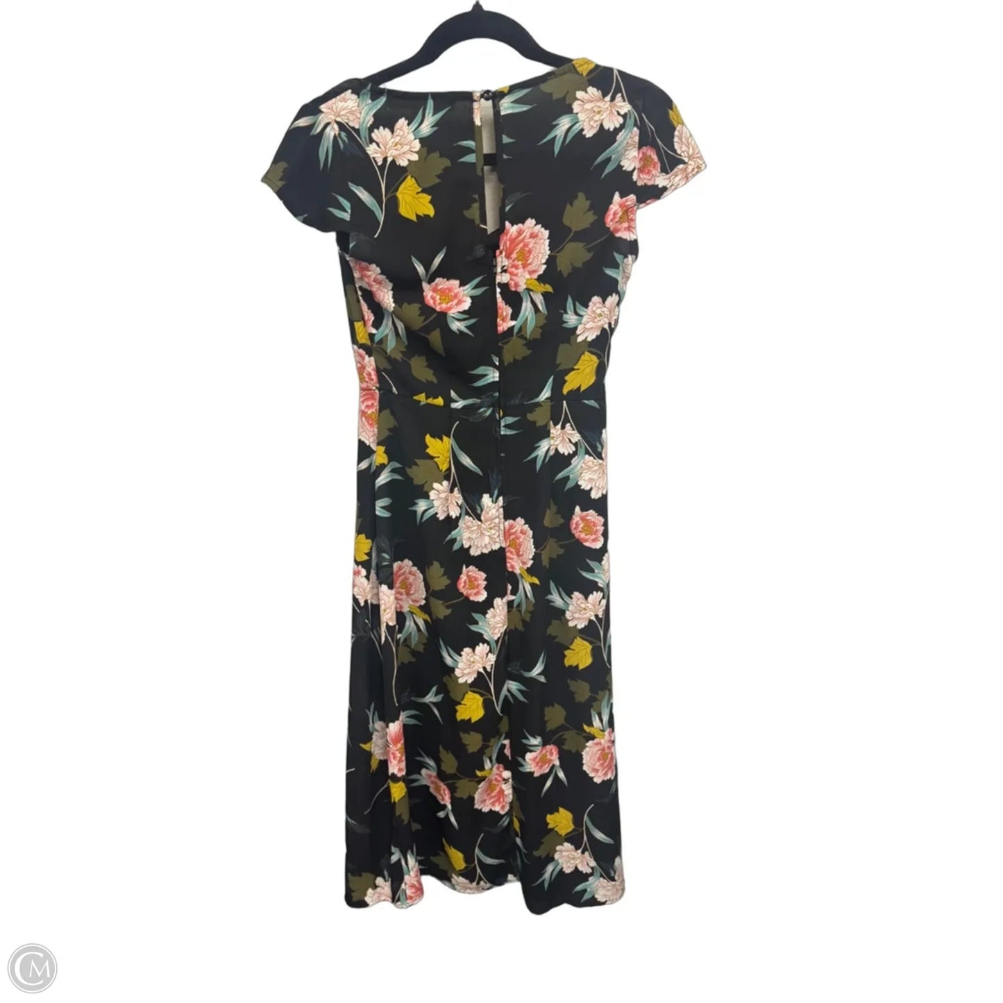 Dress Casual Midi By Clothes Mentor In Floral Print, Size: Xs