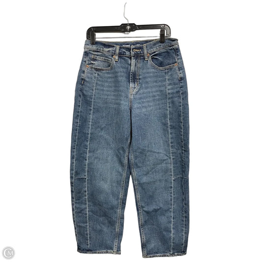 Jeans Wide Leg By Old Navy In Blue, Size: 8