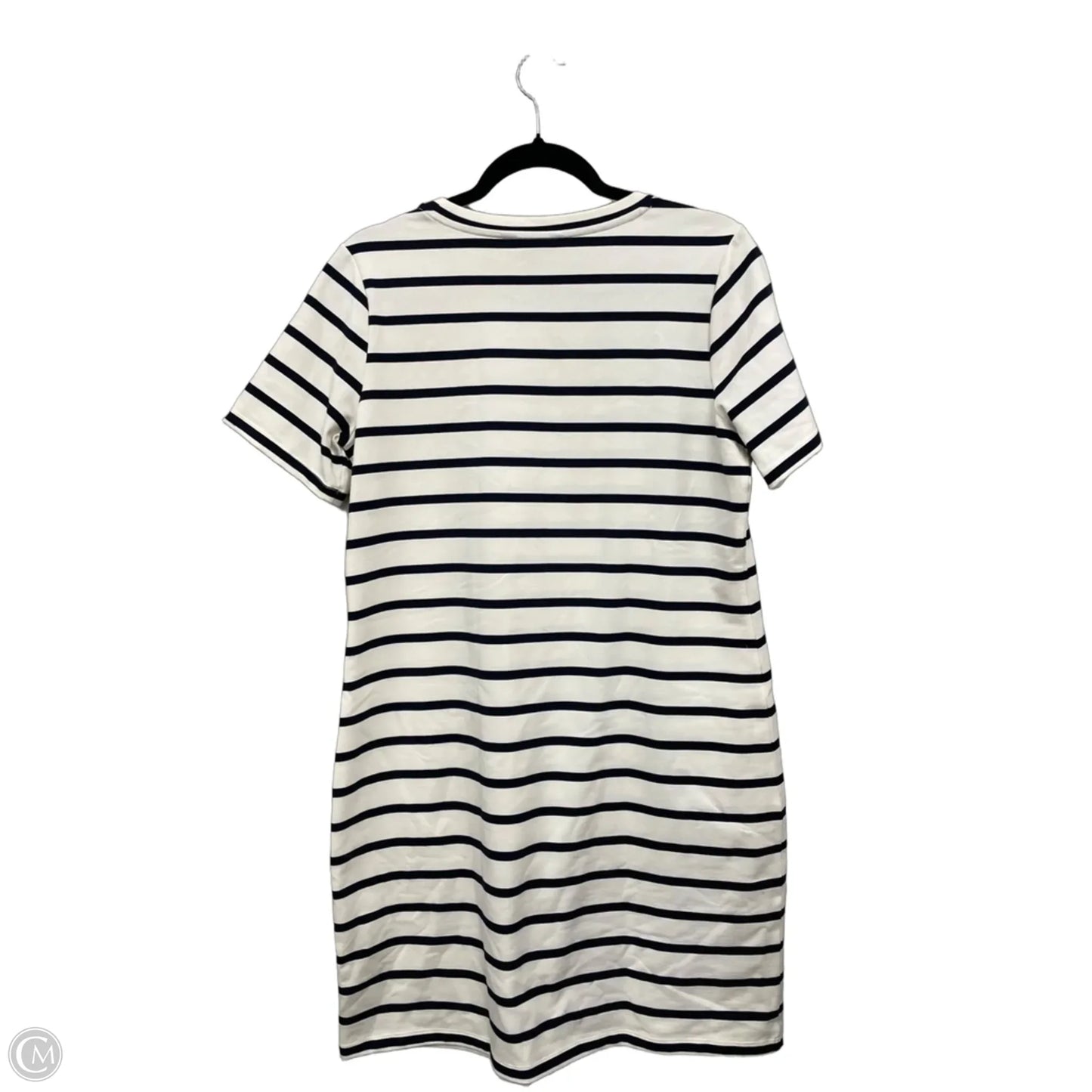 Dress Casual Short By Banana Republic In Striped Pattern, Size: M