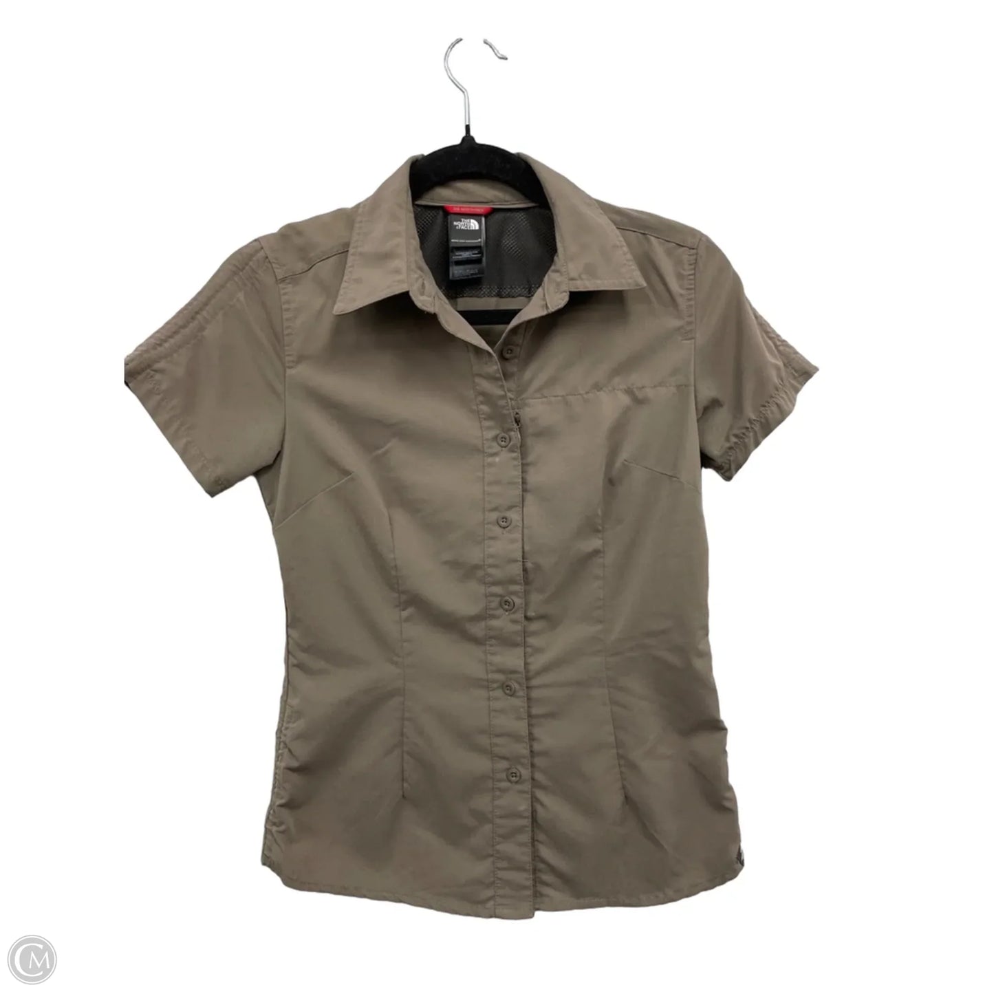 Top Short Sleeve By The North Face In Brown, Size: Xs