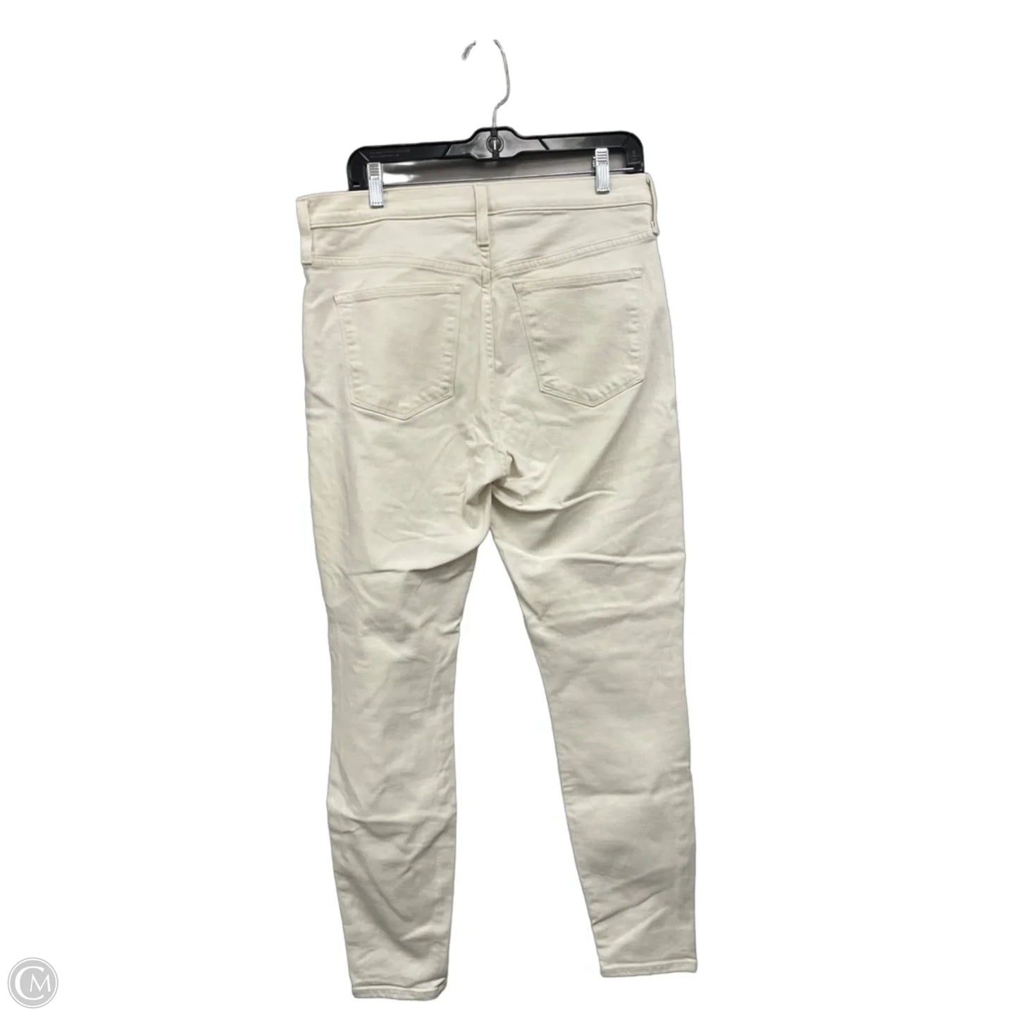 Jeans Skinny By J. Crew In Cream, Size: 14