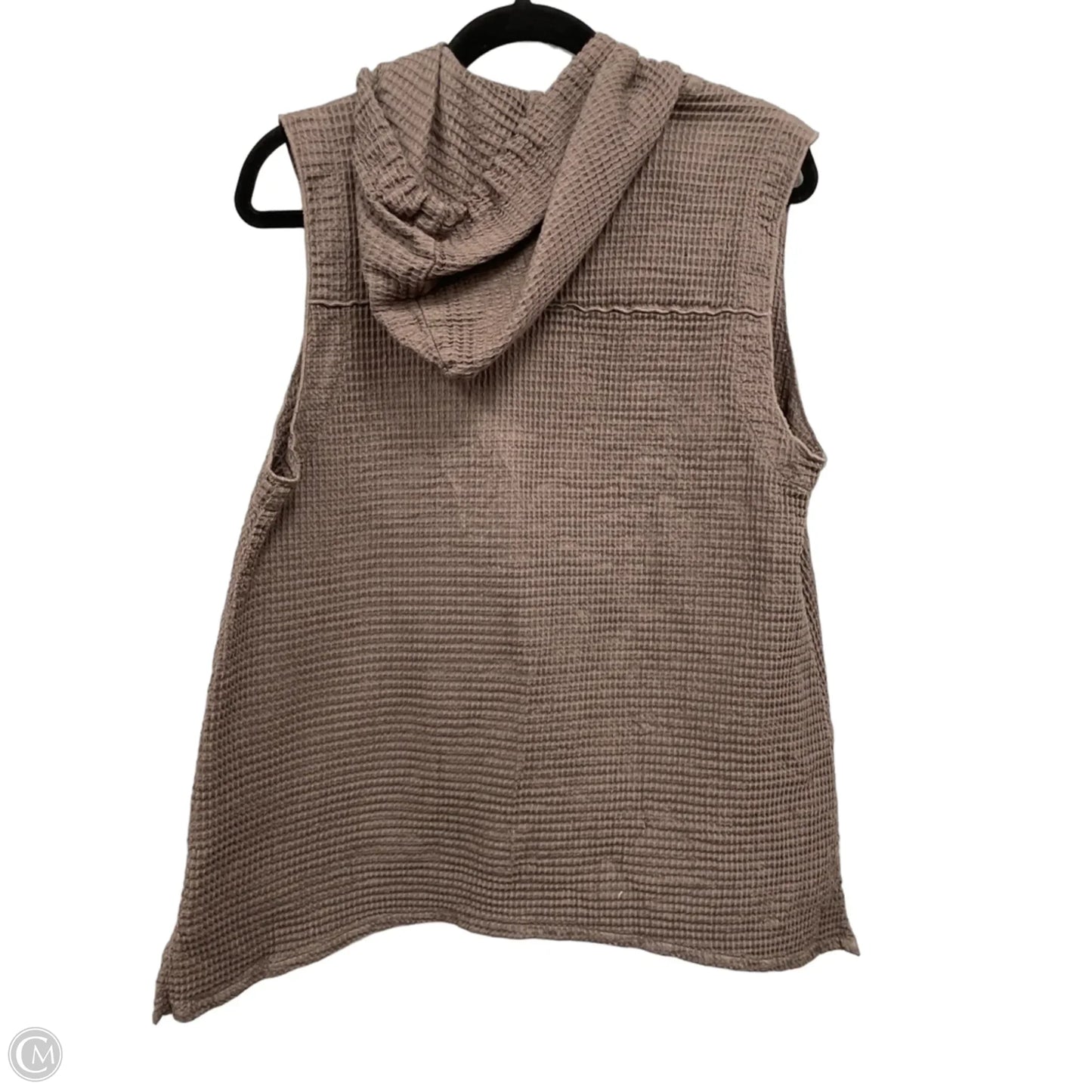 Vest Other By Focus In Taupe, Size: M