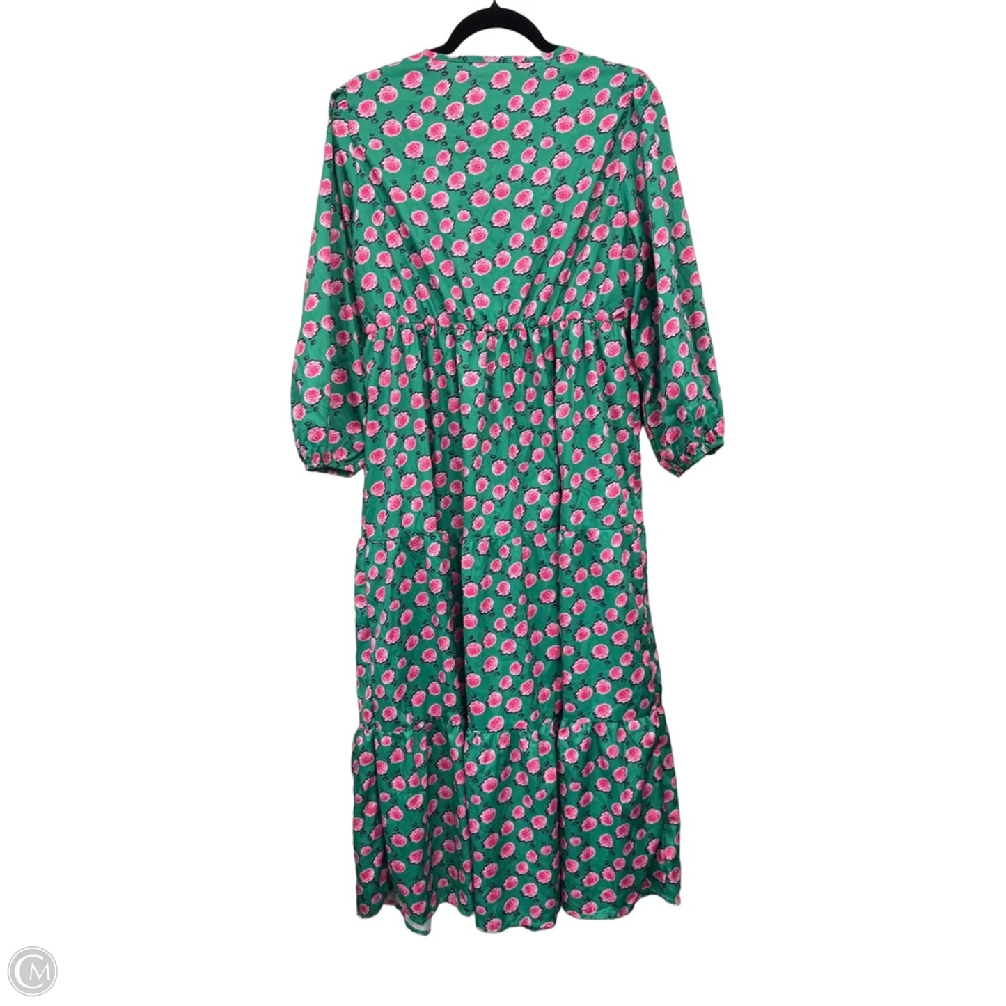 Dress Casual Maxi By Clothes Mentor In Floral Print, Size: Xl
