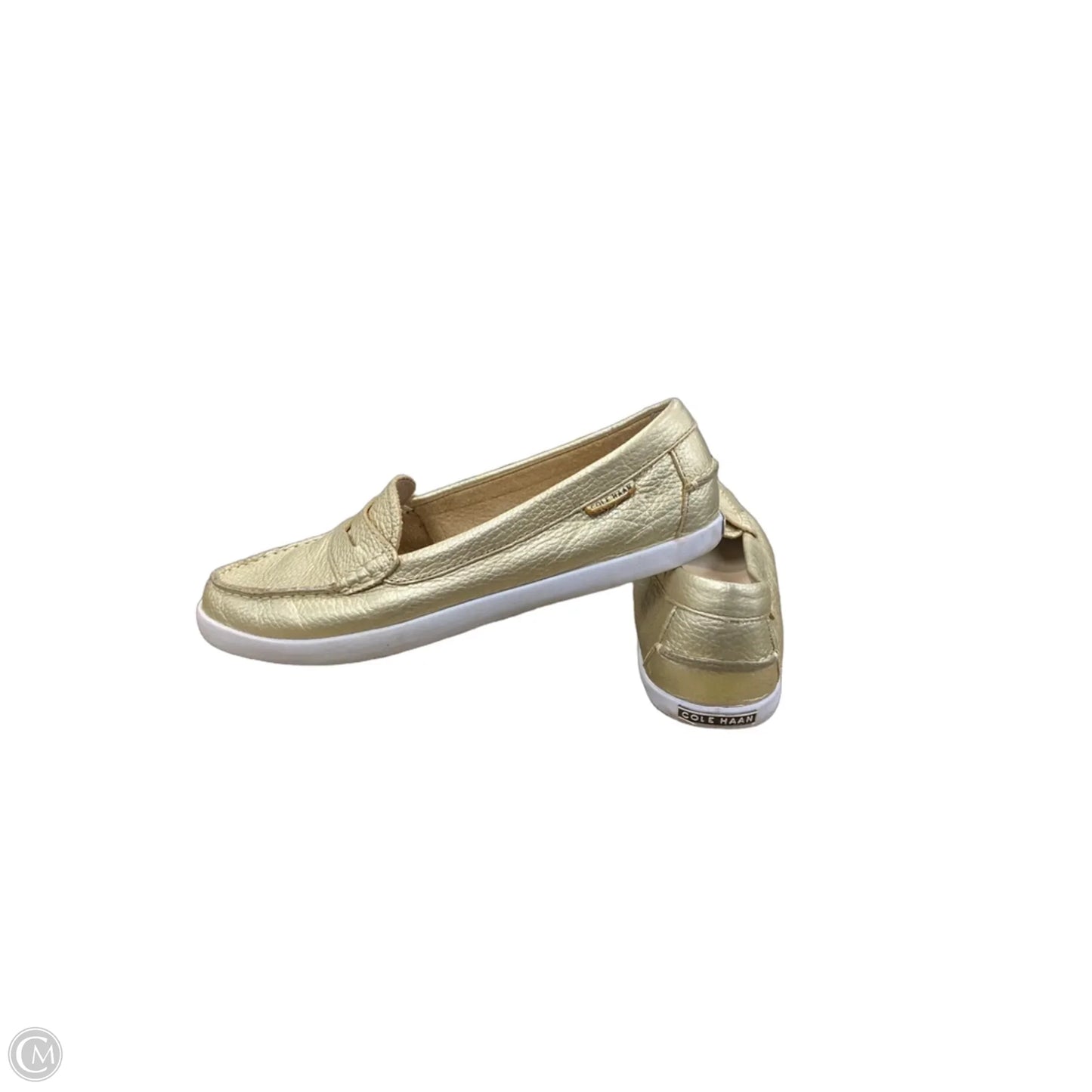 Shoes Flats By Cole-haan In Gold, Size: 9