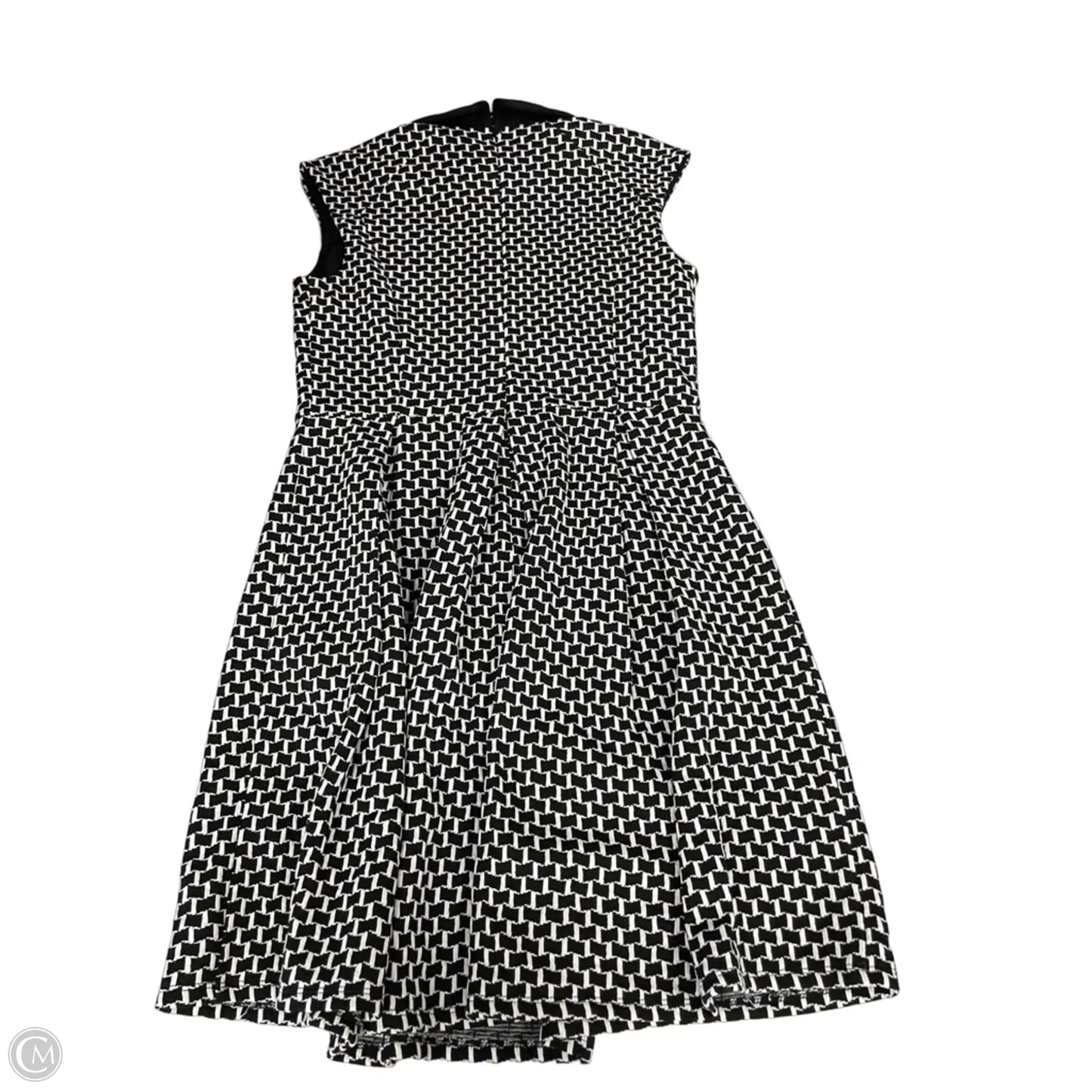 Dress Casual Short By Ann Taylor In Black & White, Size: 6