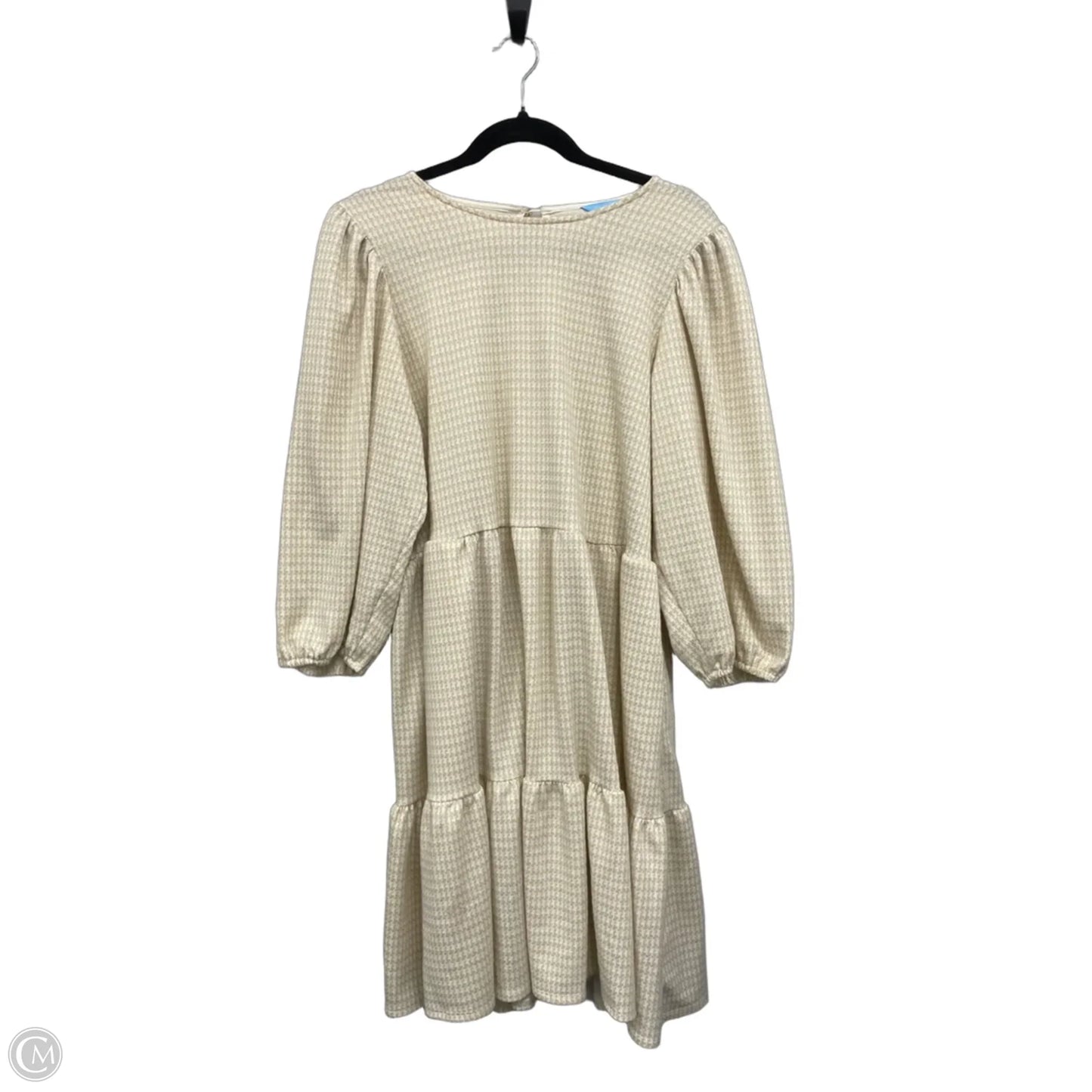 Dress Casual Short By Draper James In Gold & White, Size: L