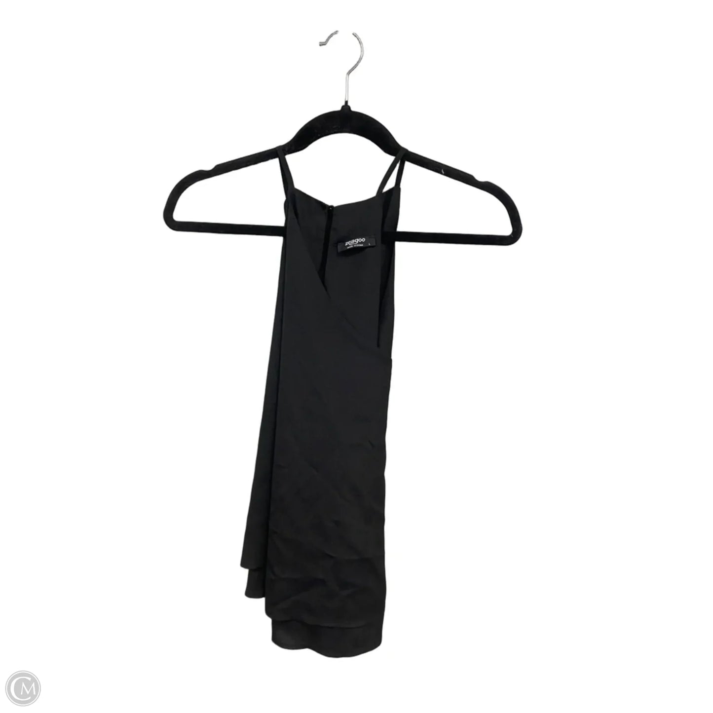 Top Sleeveless By Zeagoo In Black, Size: L