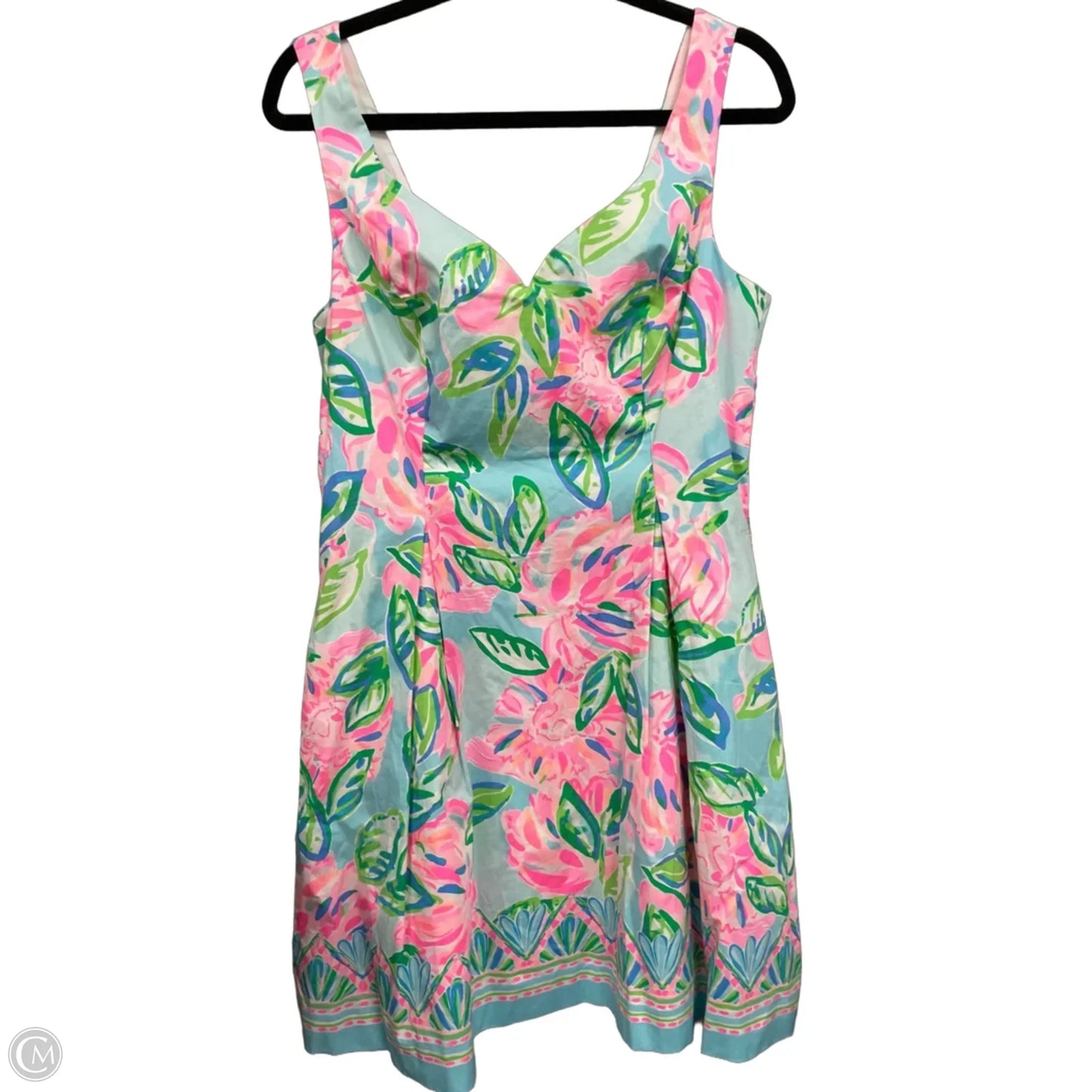 Dress Designer By Lilly Pulitzer In Floral Print, Size: 10