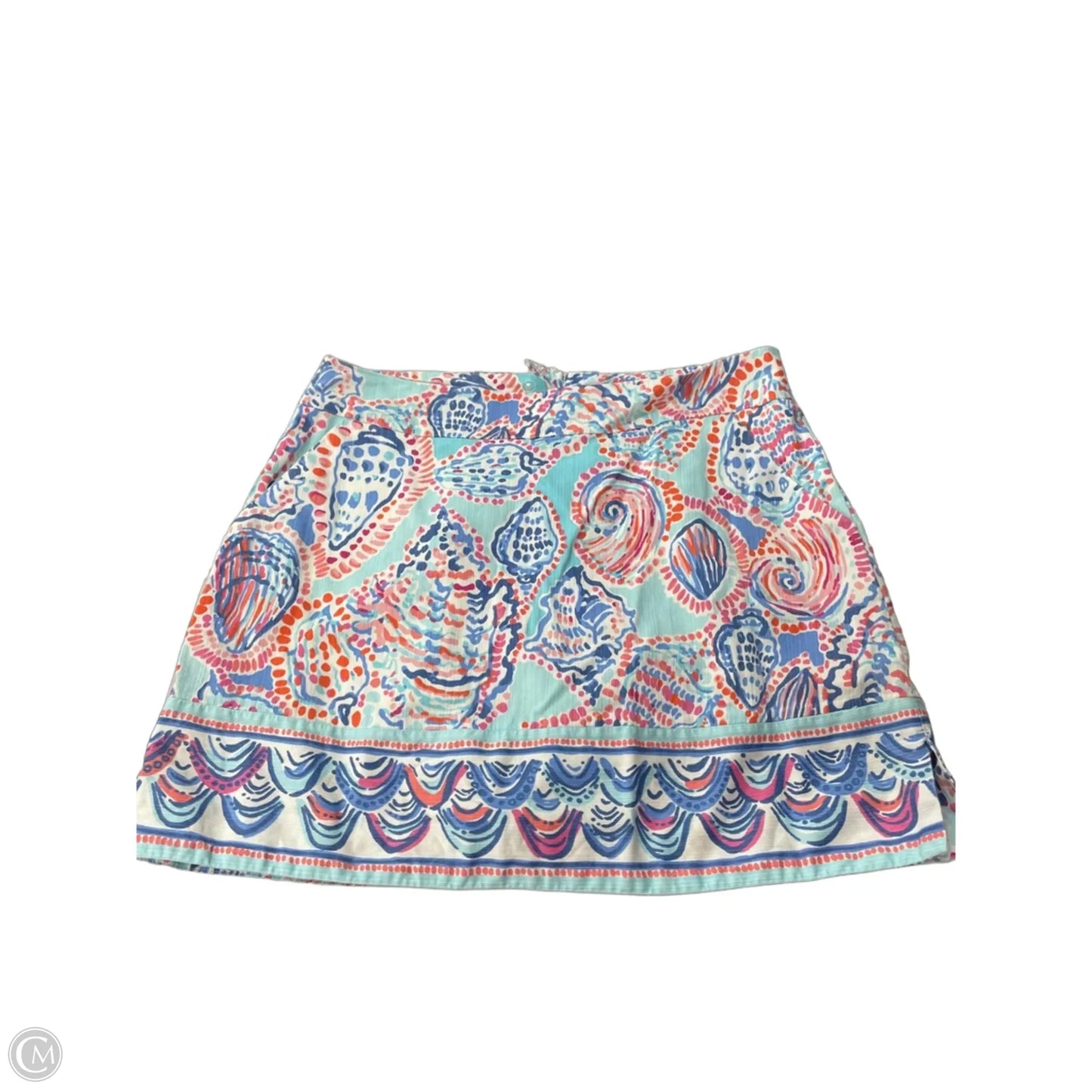 Skort Designer By Lilly Pulitzer In Blue & Pink, Size: 6