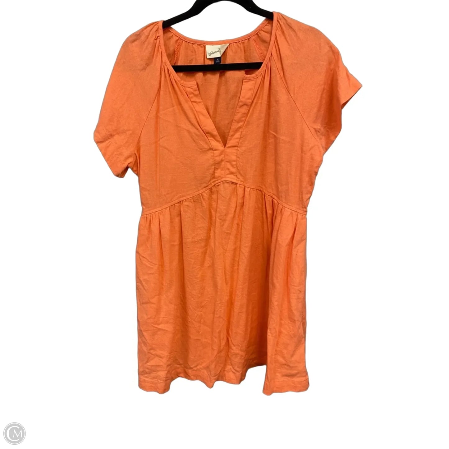 Dress Casual Short By Universal Thread In Orange, Size: M
