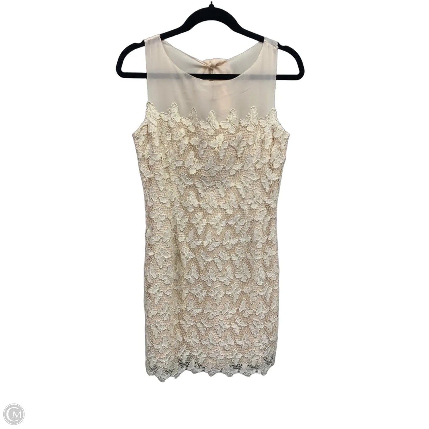 Dress Designer By Lilly Pulitzer In Gold & Tan, Size: 6