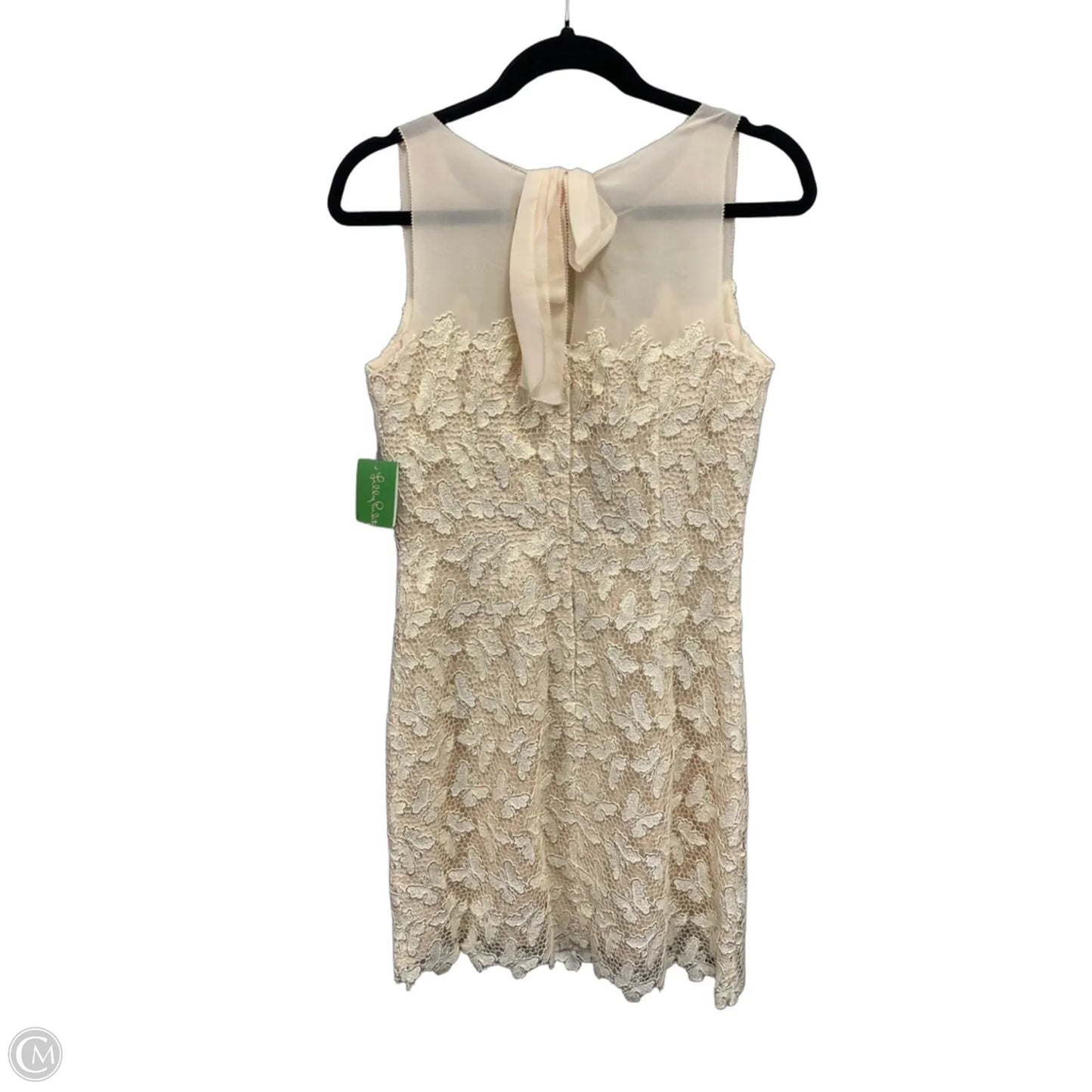 Dress Designer By Lilly Pulitzer In Gold & Tan, Size: 6