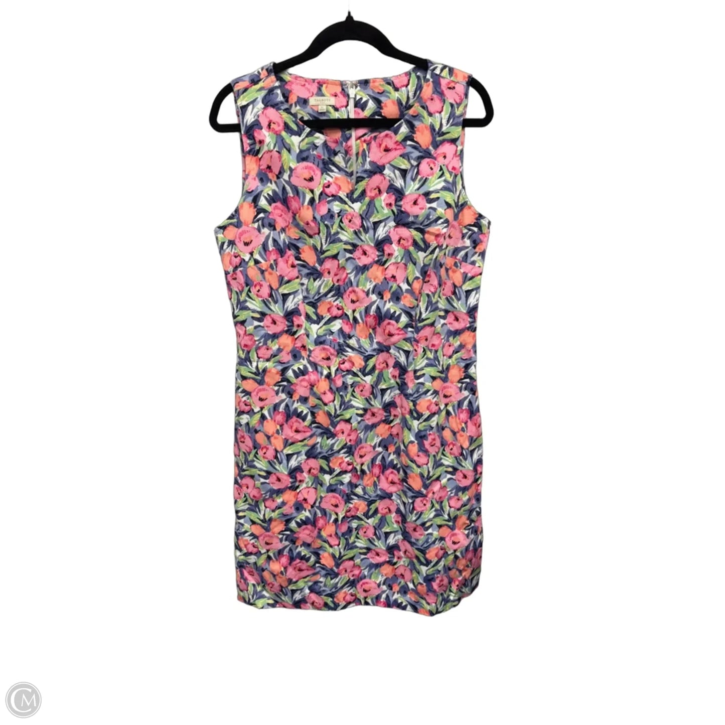 Dress Casual Midi By Talbots In Floral Print, Size: 12