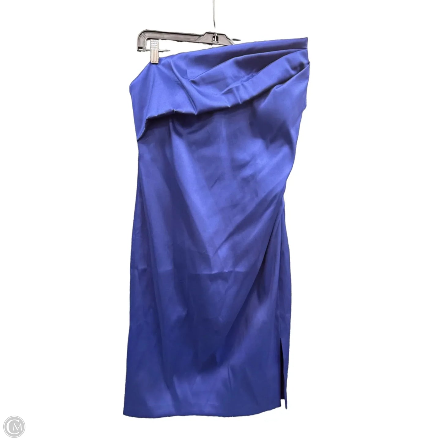 Dress Party Midi By Donna Karan In Blue, Size: 14