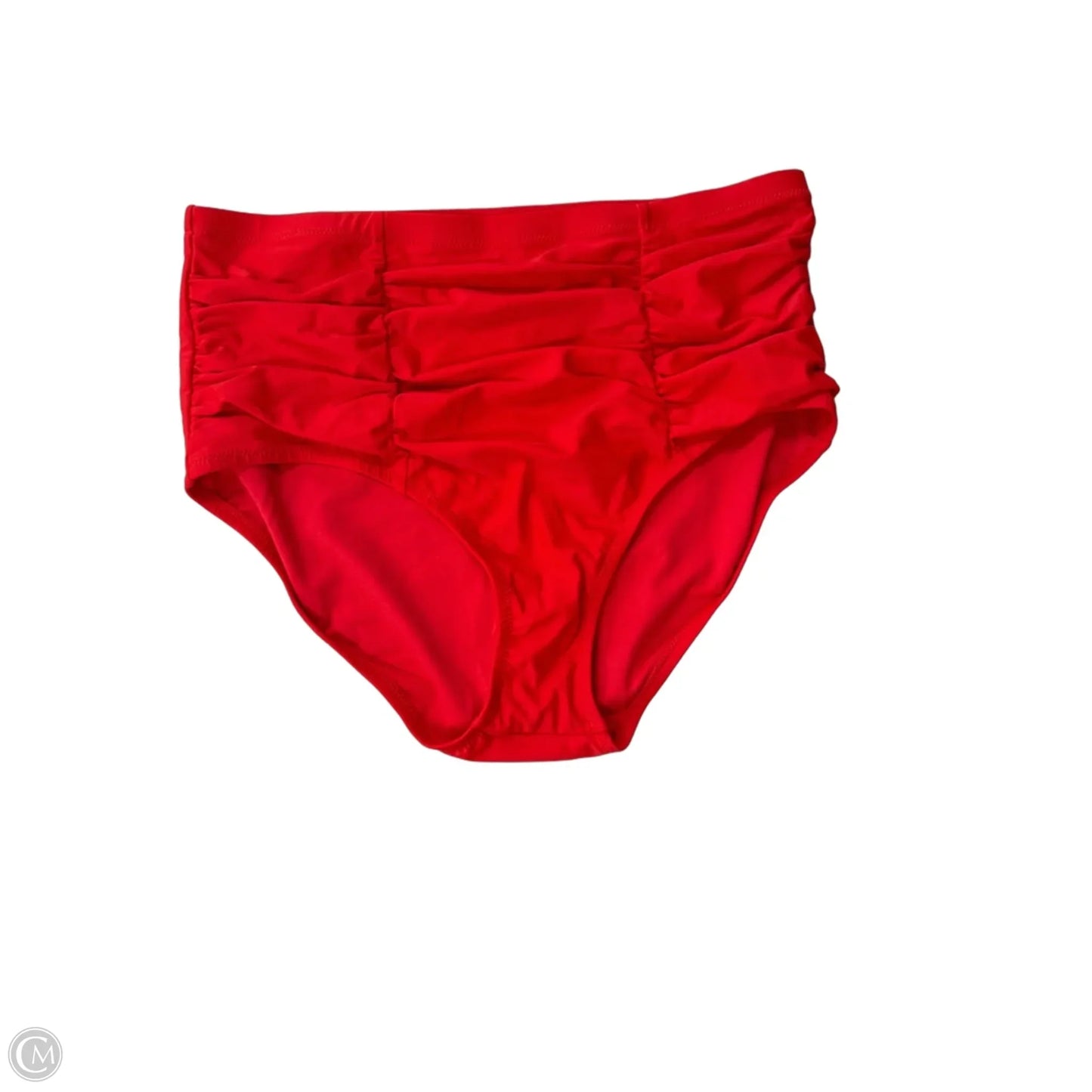 Swimsuit Bottom By Clothes Mentor In Red, Size: 16