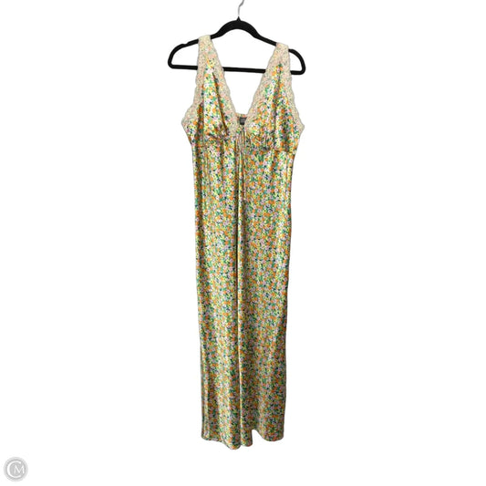 Dress Casual Maxi By Wild Fable In Floral Print, Size: Xl